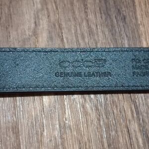 Oobe Dark Leather Mens Timeless Belt Genuine Leather Office Wear Casual Wear